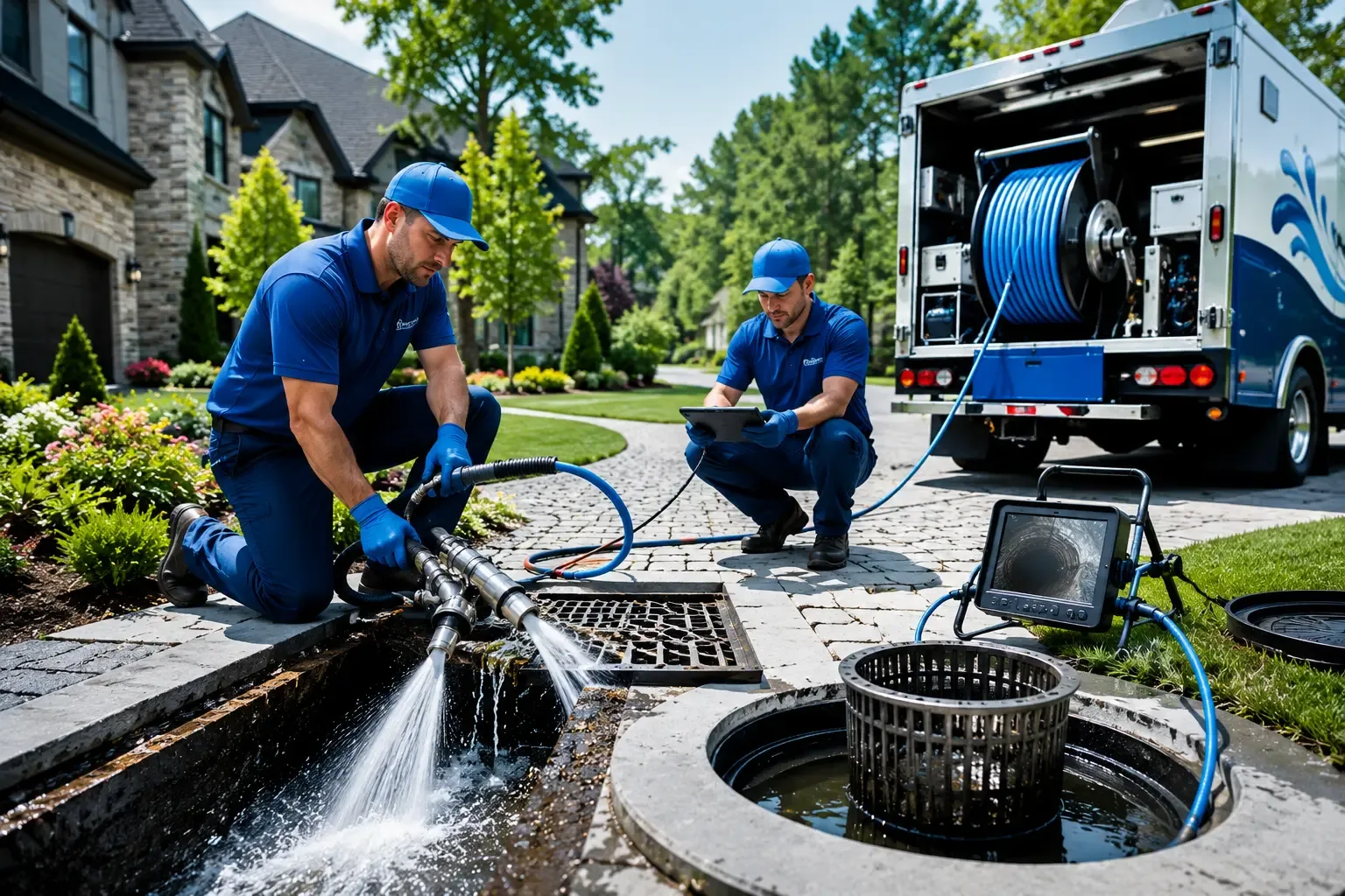 Local outdoor drain cleaning professionals in Forest Lake, MN