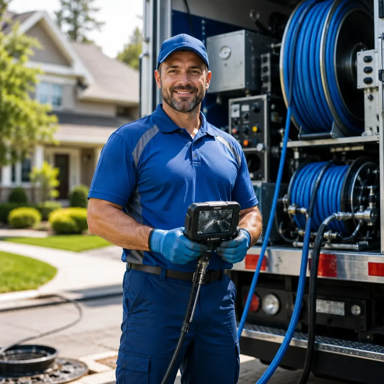 Local outdoor drain cleaning specialists in Forest Lake, MN